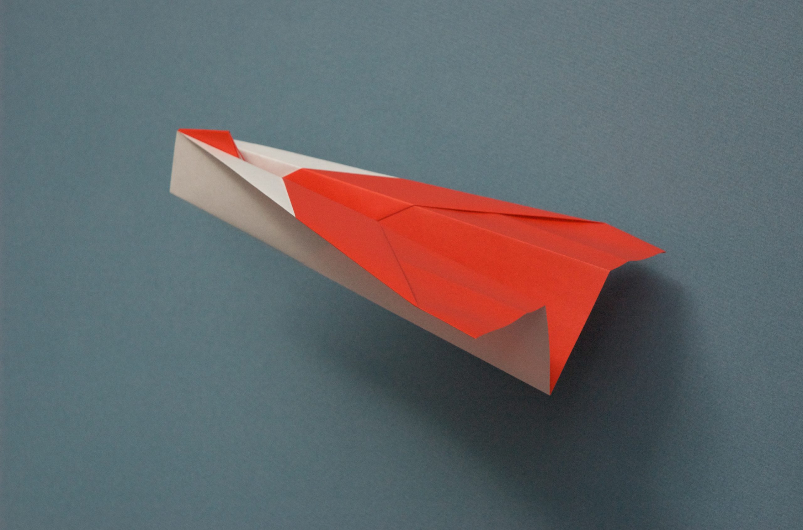 "Lock Nose Dart:  Square Paper Version" designed by Michael G. LaFosse