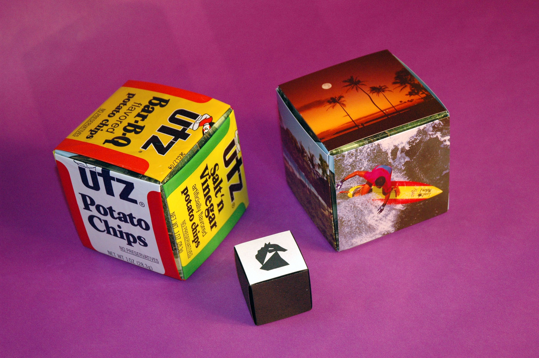 "Flap Cube Cores & Paneled Cubes" traditional design